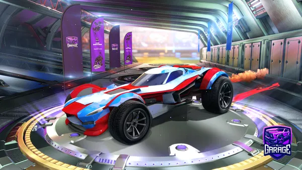 A Rocket League car design from Coulraccoun