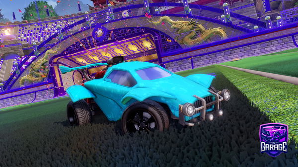 A Rocket League car design from SamGhost8818