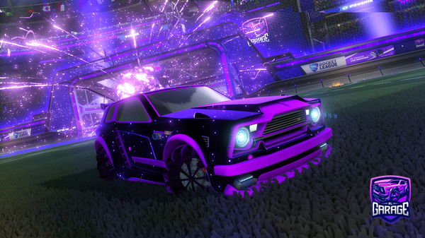 A Rocket League car design from finbr