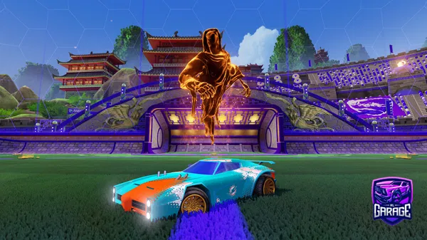 A Rocket League car design from nickjgreer