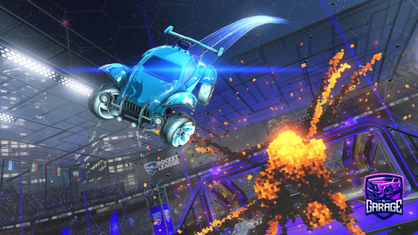 A Rocket League car design from TwoDoor