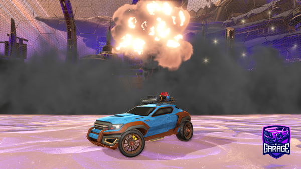 A Rocket League car design from cezpo