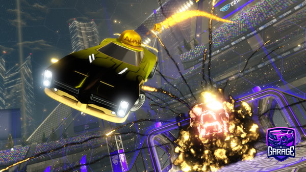 A Rocket League car design from unskippable_ad