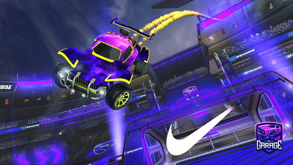 A Rocket League car design from BaconBurger102