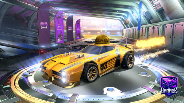 A Rocket League car design from Zeliorlgarage