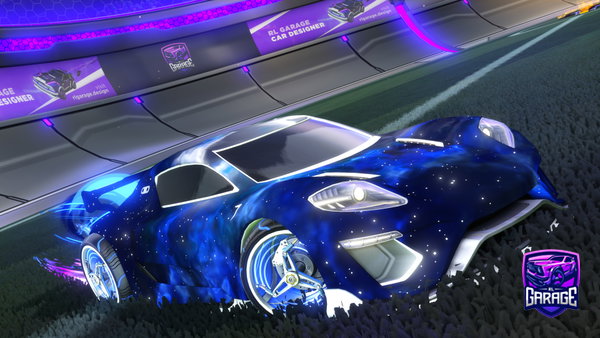 A Rocket League car design from Cayul58
