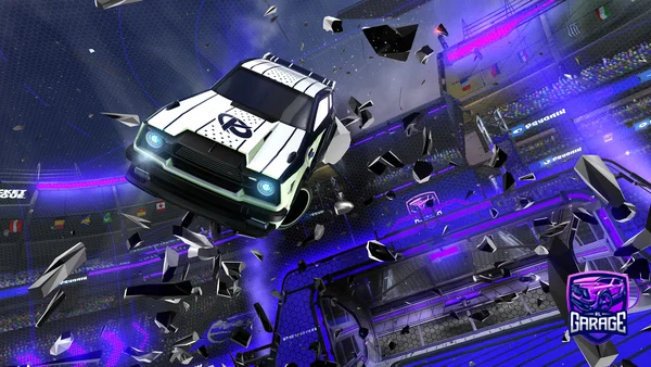 A Rocket League car design from rufust