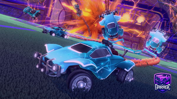 A Rocket League car design from davidderechte187