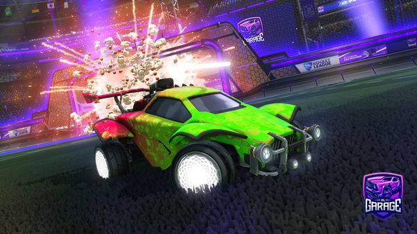 A Rocket League car design from Chewsifer