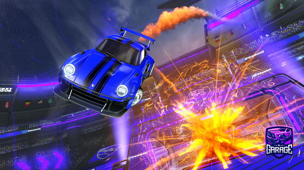 A Rocket League car design from Unga_bunga345