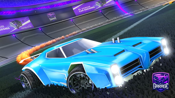 A Rocket League car design from KOM901