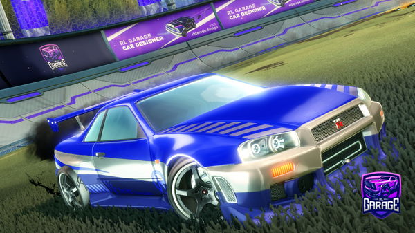 A Rocket League car design from nathan_Rl_23