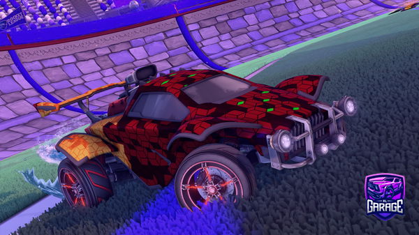 A Rocket League car design from Mxted
