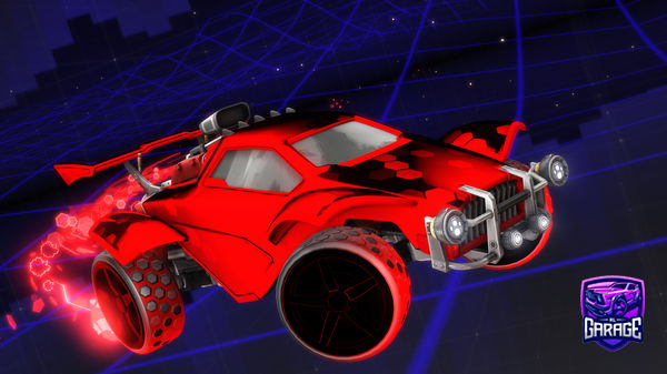 A Rocket League car design from NickPolk