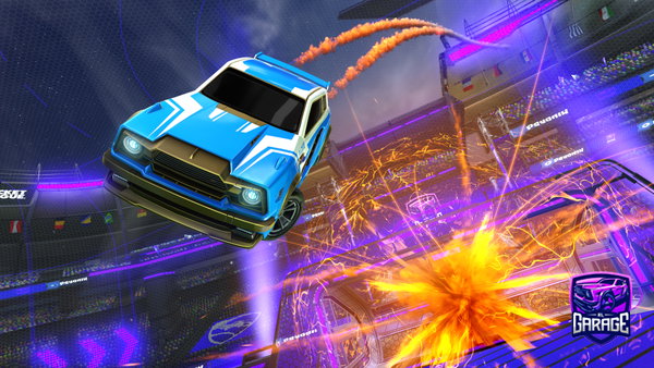 A Rocket League car design from Lele072012