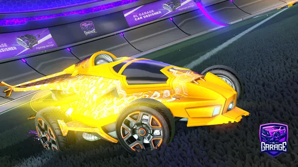 A Rocket League car design from plat1dribbler