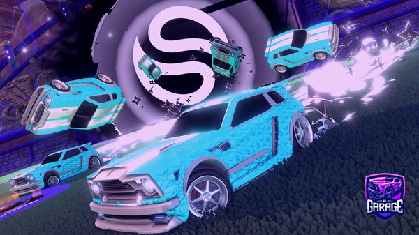 A Rocket League car design from soso91