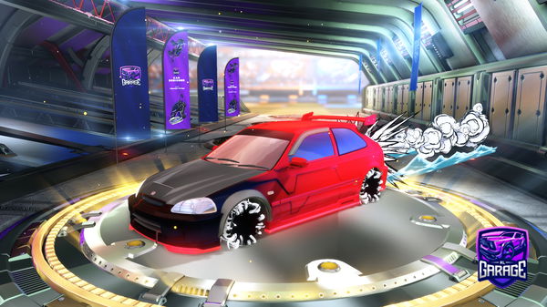 A Rocket League car design from LRDO_OneMileAway