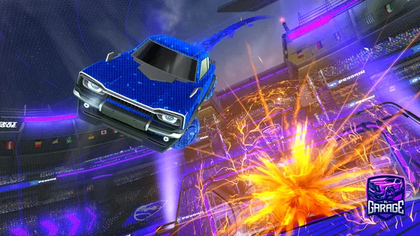 A Rocket League car design from electricwatermelon