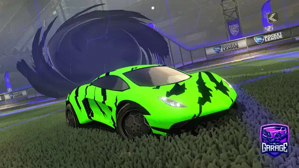 A Rocket League car design from Jato154