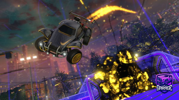 A Rocket League car design from BurtQWERT