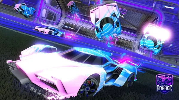 A Rocket League car design from rockycatX2