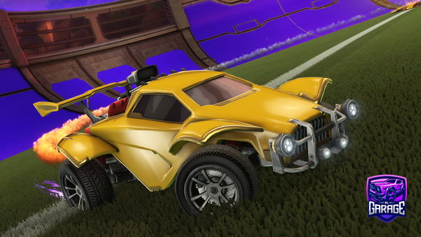 A Rocket League car design from OversizedPug