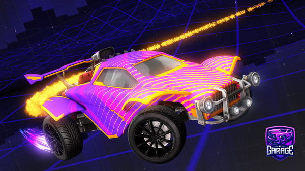 A Rocket League car design from GalyyRL