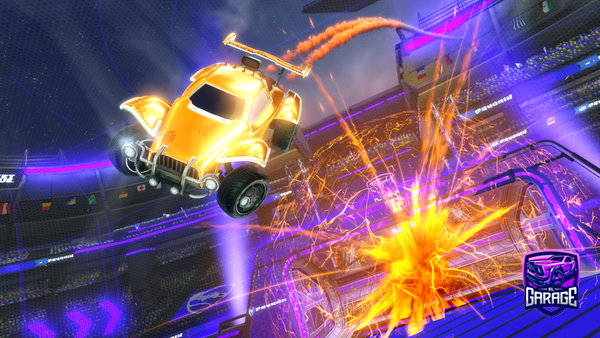 A Rocket League car design from matrik101