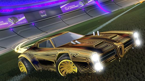 A Rocket League car design from GeckoM4n_Yt