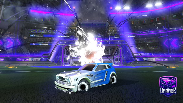 A Rocket League car design from Brandontreloar1