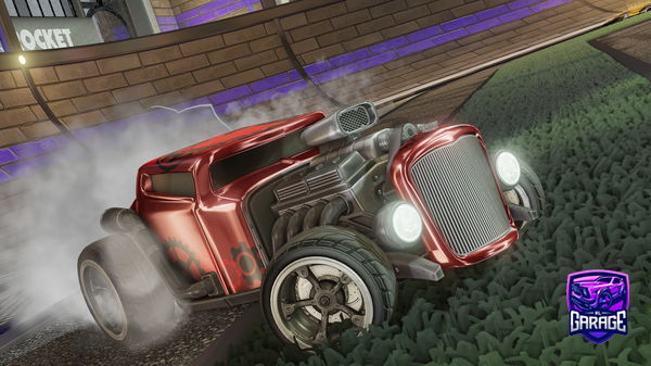 A Rocket League car design from fortfight117