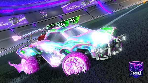 A Rocket League car design from Dylan2000YT