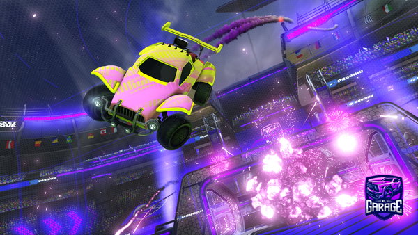 A Rocket League car design from Eliel_bg
