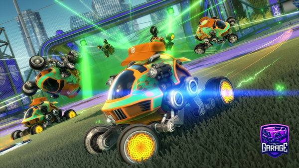 A Rocket League car design from xLOSTSHADOWx658