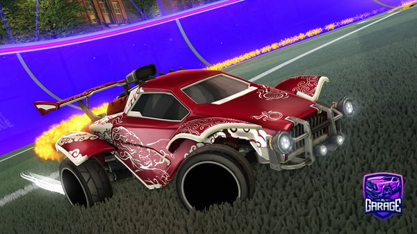 A Rocket League car design from crumblcookie