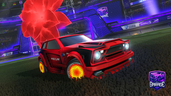 A Rocket League car design from xaywert