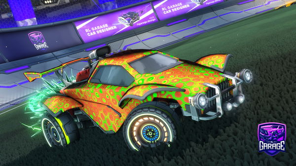 A Rocket League car design from oofheadngl