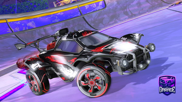 A Rocket League car design from cL0xdz