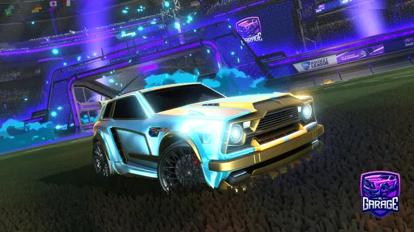 A Rocket League car design from ice_Zunix