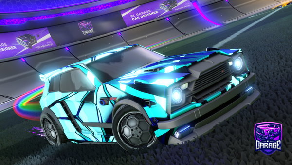 A Rocket League car design from Tarntula