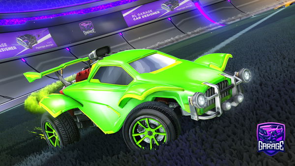 A Rocket League car design from y_no_caca