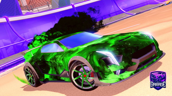 A Rocket League car design from erooogbj