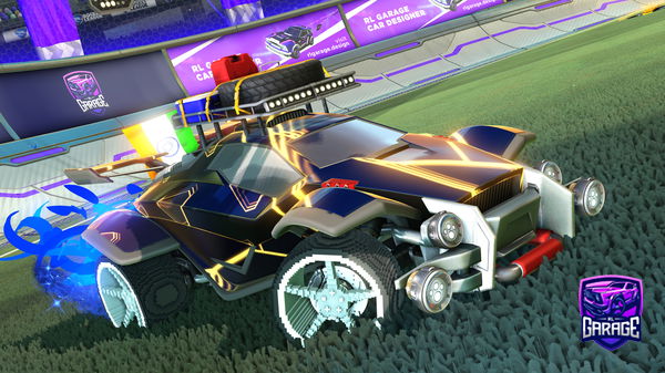 A Rocket League car design from Sidgamer0911