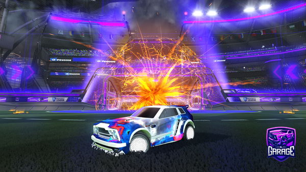 A Rocket League car design from loricrl