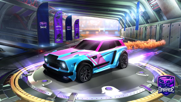 A Rocket League car design from GsH_NiCoBh-