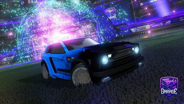 A Rocket League car design from DaddyGunX4