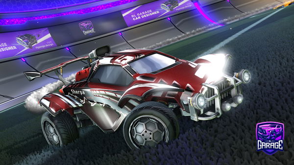 A Rocket League car design from AVCplayzz