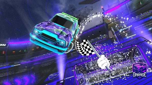 A Rocket League car design from elcartux