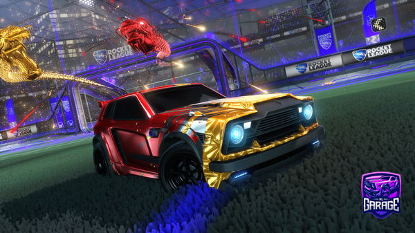 A Rocket League car design from KTiniOfficial